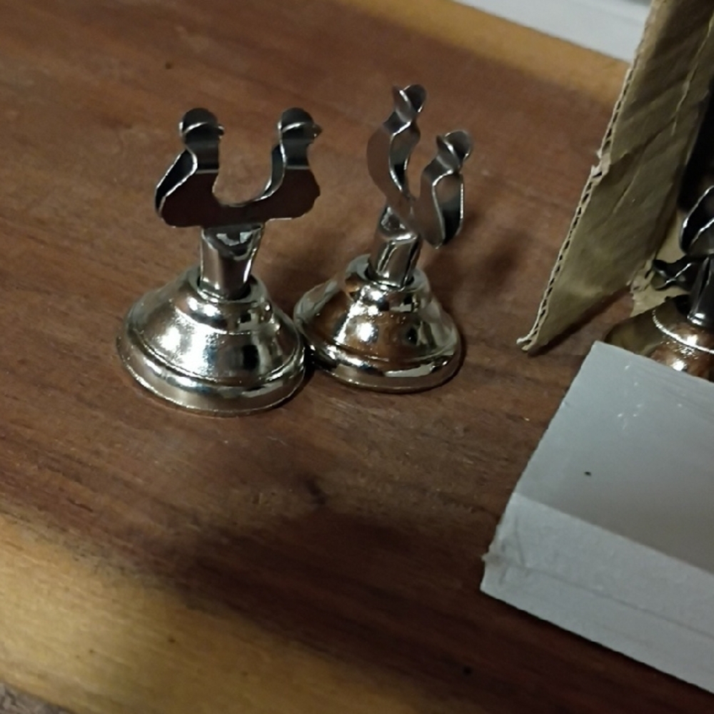 Alpine Silver Table Menu Stands - Picture 5 of 8